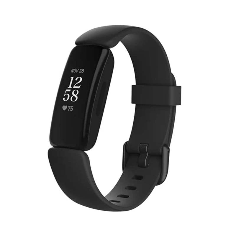 Fitbit Inspire 2 Health & Fitness Tracker with 1-Year Fitbit Premium Included, 24/7 Heart Rate & up to 10 Days Battery, Black