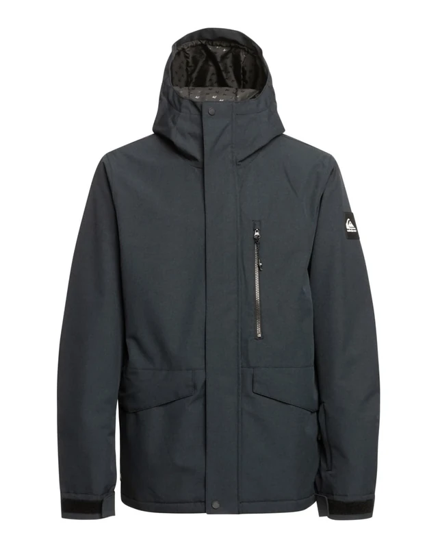 Quiksilver Snow Jacket MISSION SOLID JK Men Black XXL