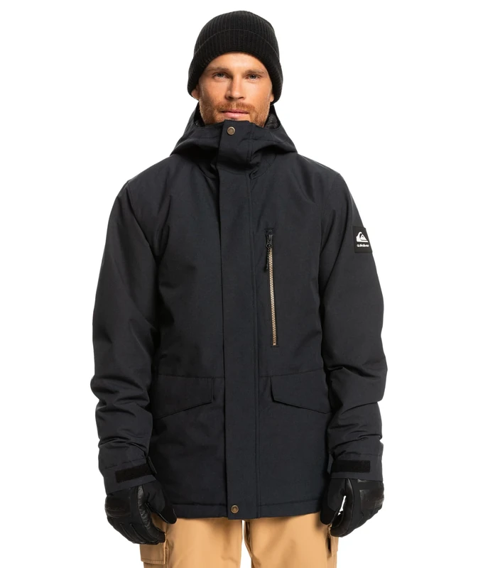 Quiksilver Snow Jacket MISSION SOLID JK Men Black XS