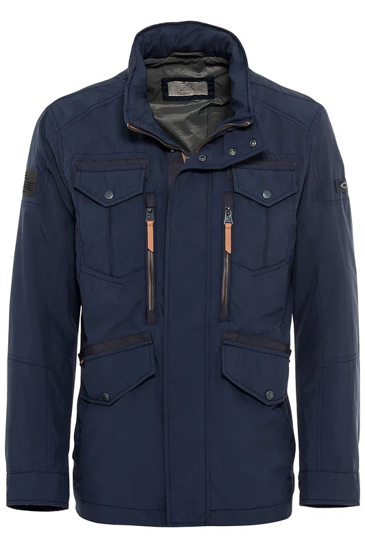 camel active Men's 4205305R49 Jacket, Navy, L114