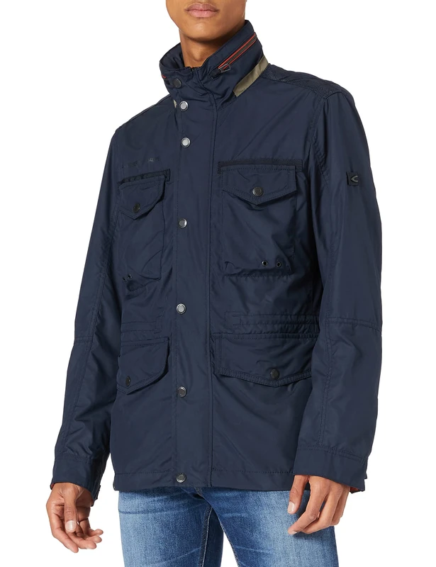 camel active Men's 4204205R49 Jacket, Navy, 66