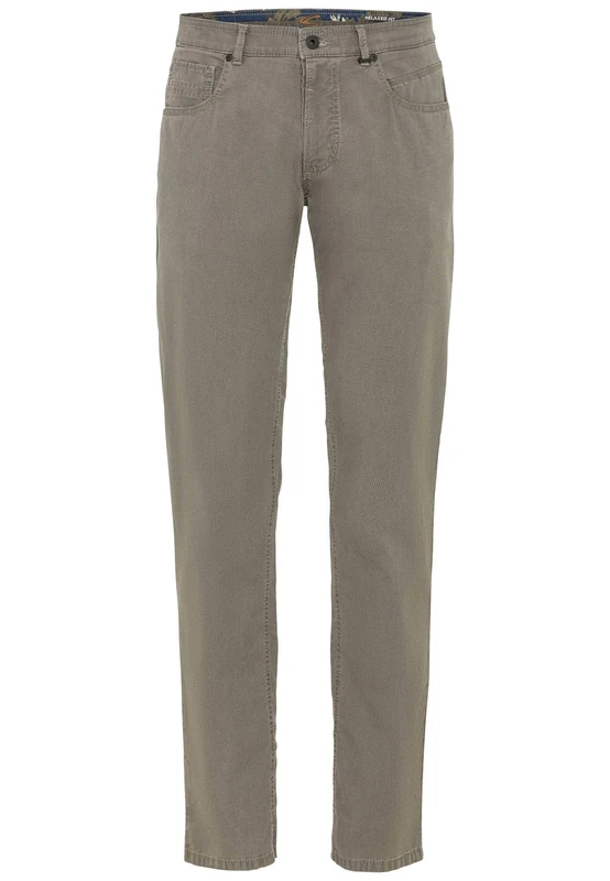 camel active Men's 4884355509 Pants, Khaki, 40 W/34 L