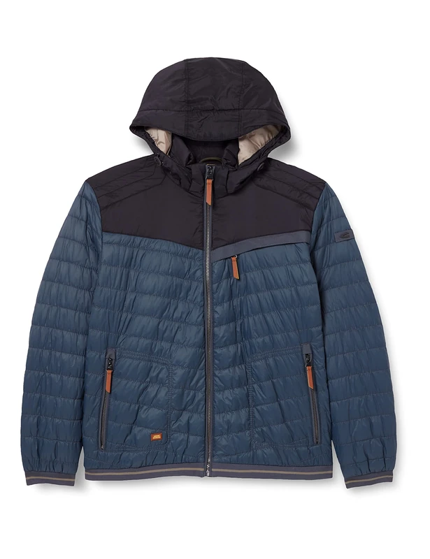camel active Men's 4305705R23 Jacket, Blue, 110