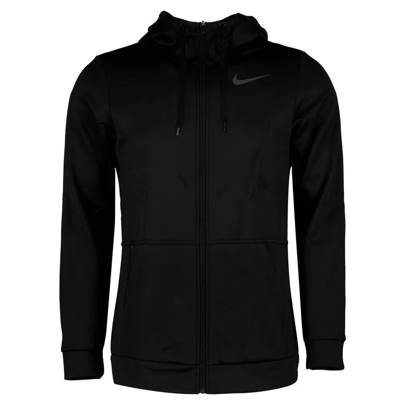 Nike CU6231 M NK TF HD FZ Sweatshirt mens black/dark grey 2XL