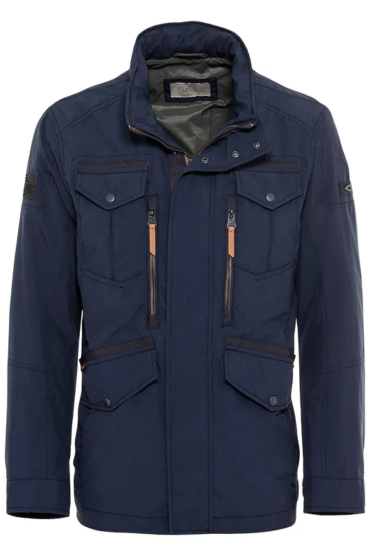 camel active Men's 4205305R49 Jacket, Navy, 14.5 UK