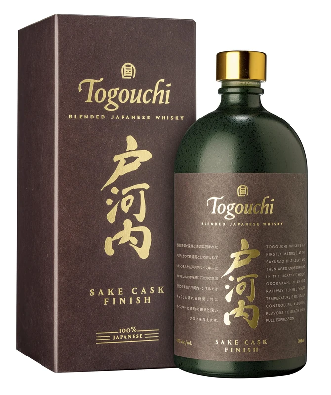 Togouchi Sake Cask Finish Japanese Whisky 70cl 40°