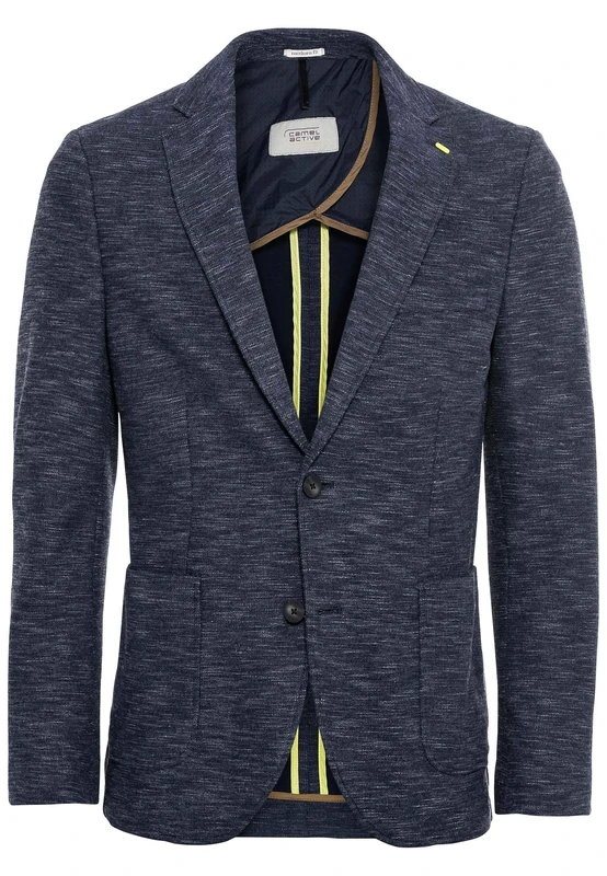 camel active Men's Blazer, Blue, 42L