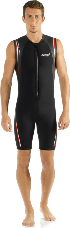 Cressi Termico Man Shorty Wetsuit 2mm - Stretch Neoprene Men's Shorty Wetsuits