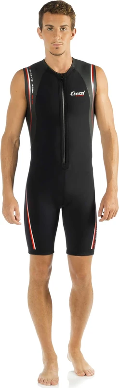 Cressi Termico Man Shorty Wetsuit 2mm - Stretch Neoprene Men's Shorty Wetsuits