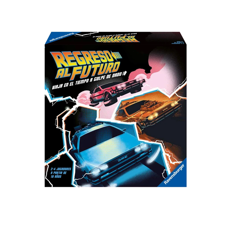 Ravensburger - Back To The Future, Spanish Version, Light Strategy Game, 2-4 Players, Recommended Age 10+, Multicolor (26894)