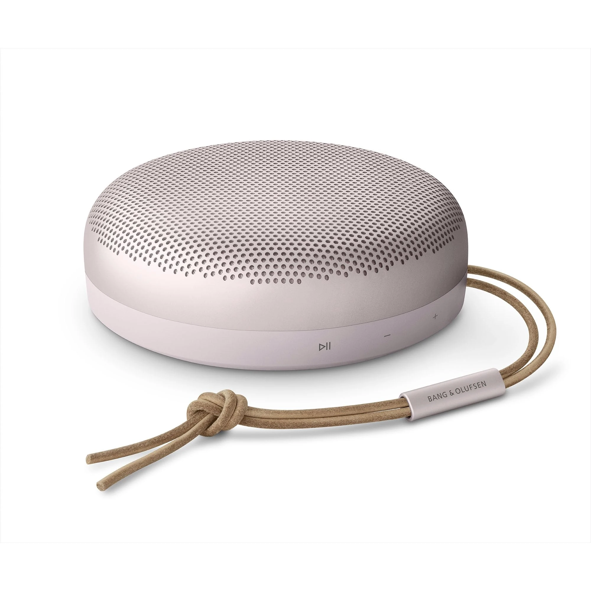 Bang & Olufsen Beosound A1 (2nd Gen) - Premium Wireless Portable IP67 Waterproof Bluetooth Speaker Wireless with 360 Degree Sound, Alexa Voice Assistant, Speakerphone, Up to 18 Hrs - Pink