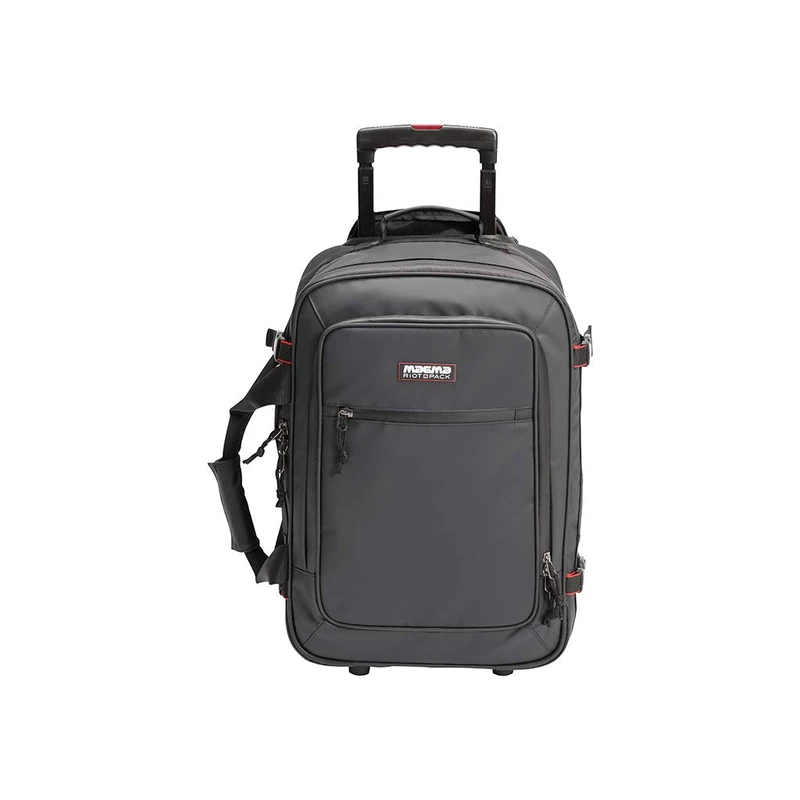 MAGMA Riot 45 Trolley - Holds 280 x 7" Records. Black, with wheels and adjustable handle