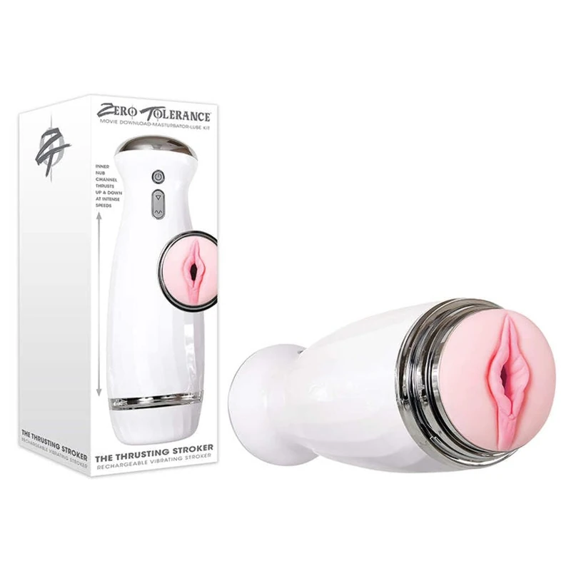 Zero Tolerance The Thrusting Stroker Clear 28 cm