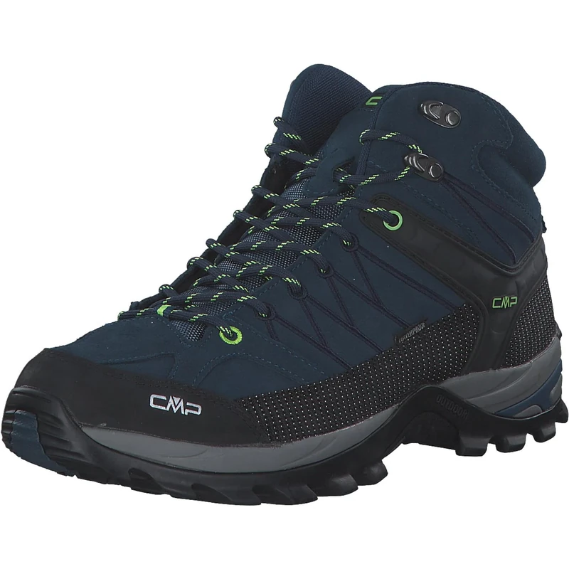 CMP Campagnolo Rigel WP Mid-Cut Trekkingschuhe Men's blau/schwarz Schuhgröße EU 40 2021