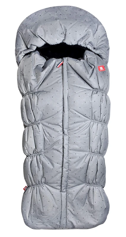 RED CASTLE Universal Baby Footmuff - Winter: Specially Made for Very Cold Weather - Compatible with Buggies and Carrycots - Waterproof - Breathable Fleece Interior - Windproof - Grey