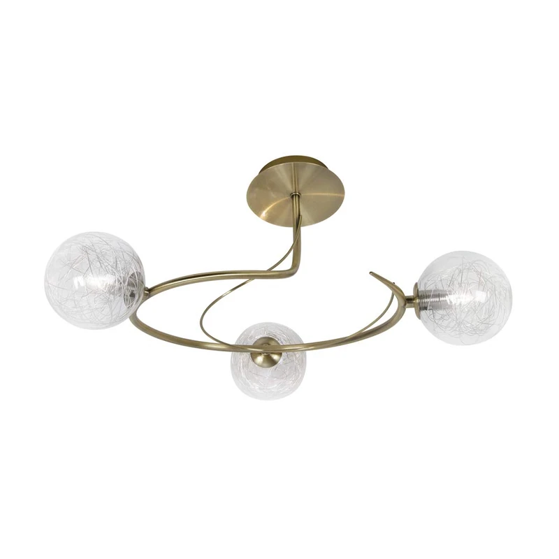 Oaks Lighting Tabia, Antique Brass