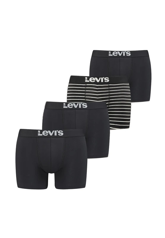 Levi's Men's Boxer, Black / White, S