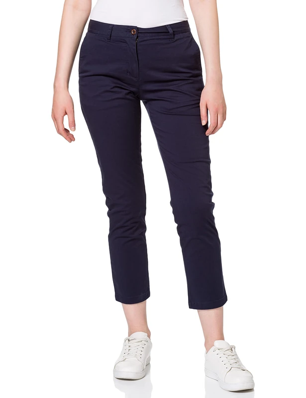 GANT FRYDA Women's Classic Chino, Navy, 18