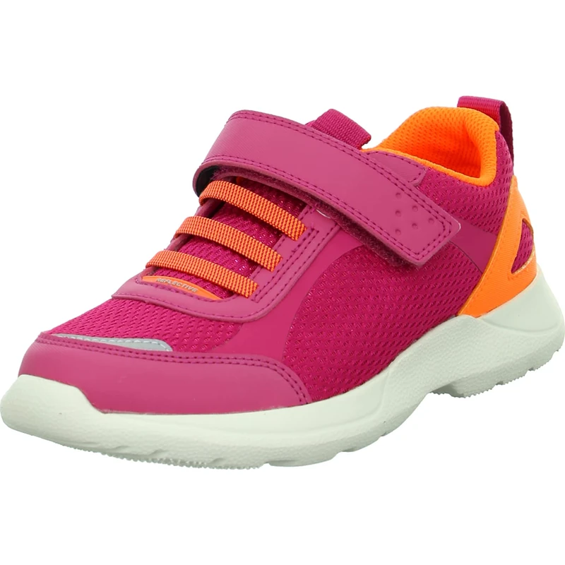 Superfit Girls' Rush Trainers, Red Orange 5000, 8 UK