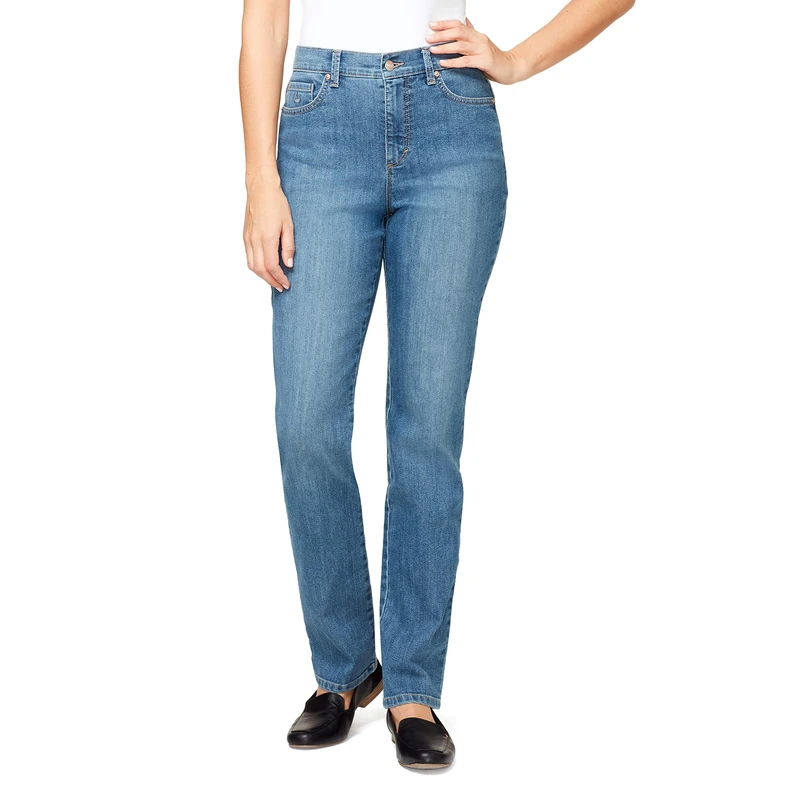 Gloria Vanderbilt Women's Misses Amanda Classic High Rise Tapered Jean, Hartford, 6 Regular