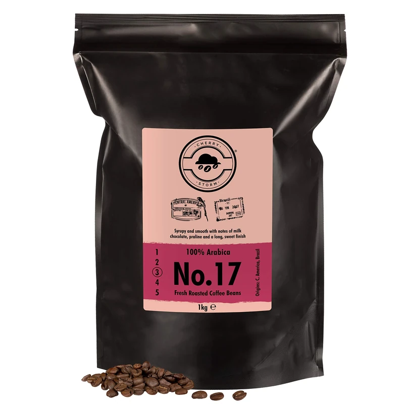 Cherry Storm - No. 17 Blend - Coffee Beans - 1kg - 100% Arabica - Image 1