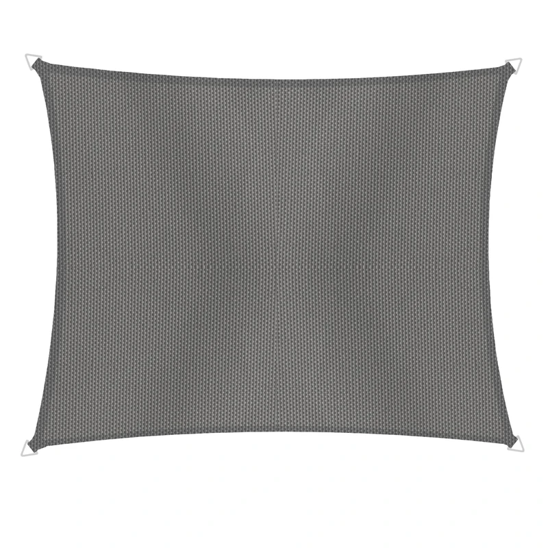 Windhager 10738 Cannes Rectangular Sail 2 x 3 m Sun Protection for Garden and Patio UV and Weather Resistant Anthracite - Image 1