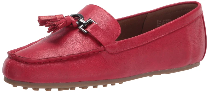 Aerosoles Women's Deanna Driving Style Loafer, red, 5 UK