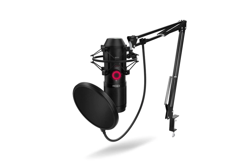 KROM KAPSULE - NXKROMKPSL One-Way Streaming Microphone Kit with Two Capsule Capacitors - Image 1