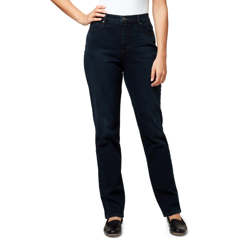 Gloria Vanderbilt Women's Amanda Classic High Rise Tapered Jean Petite, Alton Whiskers, 12