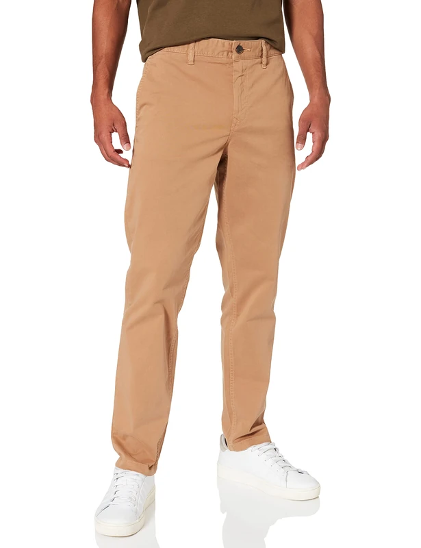 BOSS Men's Schino-Taber D Trousers, Medium Beige262, 34 W/30 L