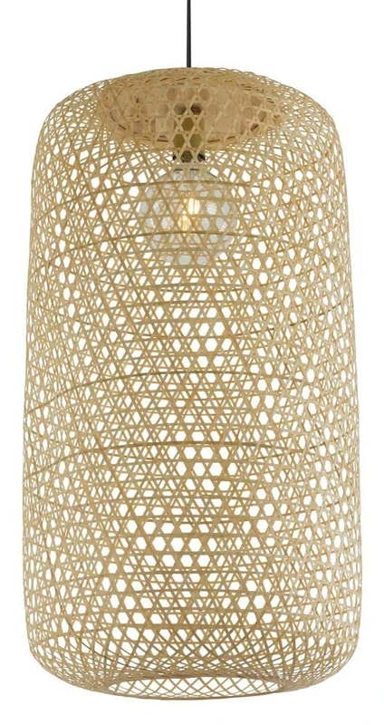 GLOBO Lighting Nature Bamboo Pendant Light - 1xE27