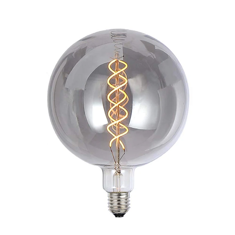 LED LEUCHTMITTEL Metall SILBERFARBEN, 1XE27 LED LED Lamp