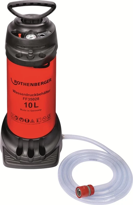 Rothenberger FF35028 Water Pressure Tank with Garden Coupling, 10L