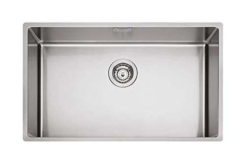 Plados MR7400 Satin Stainless Steel Single Bowl Kitchen Sink for Filotop Installation