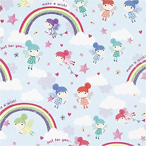 Creative 19008 Gift Wrap, Associated Colours, 150 m Length, 57 cm Width, 80 g