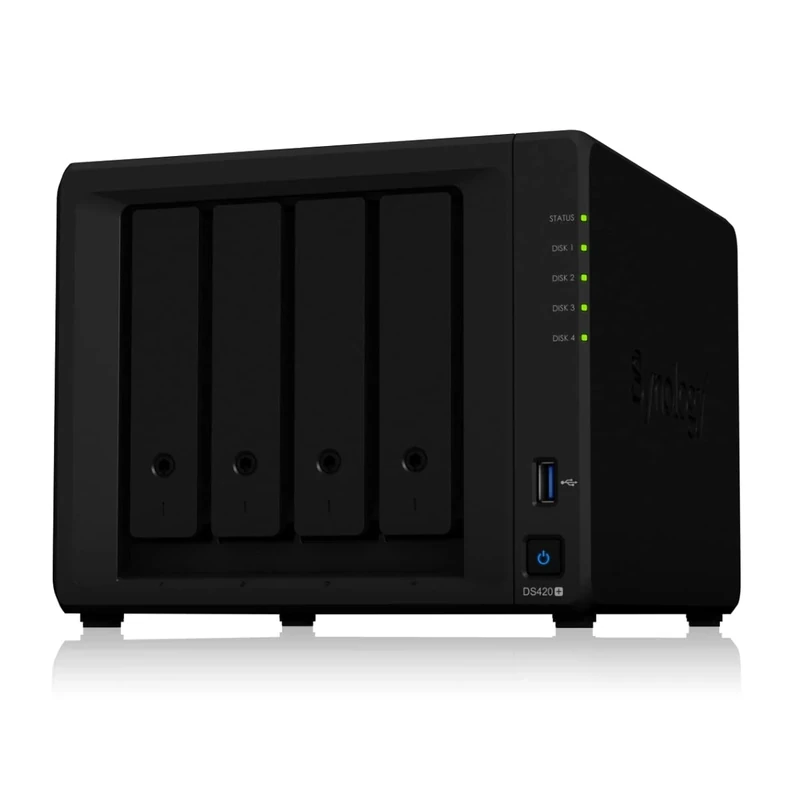 Synology DS420+ 24TB 4 Bay Desktop NAS Solution, installed with 4 x 6TB Toshiba N300 Drives