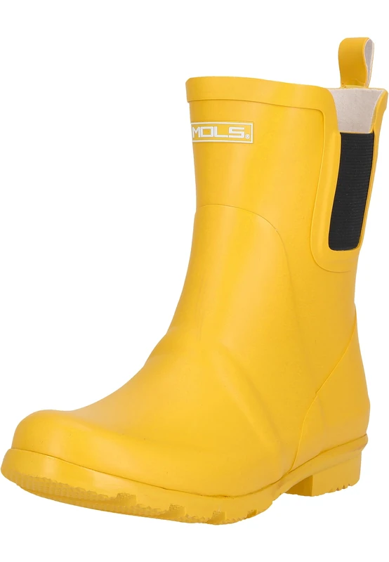 MOLS Women's Suburbs Rain Boot, Golden Road, 9 UK