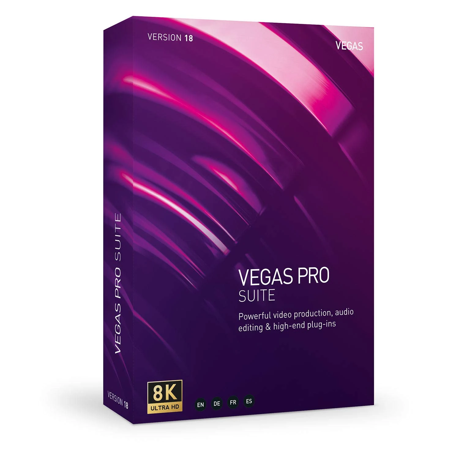 VEGAS Pro|18 SUITE|1 Device|Perpetual Licence|PC|Disc
