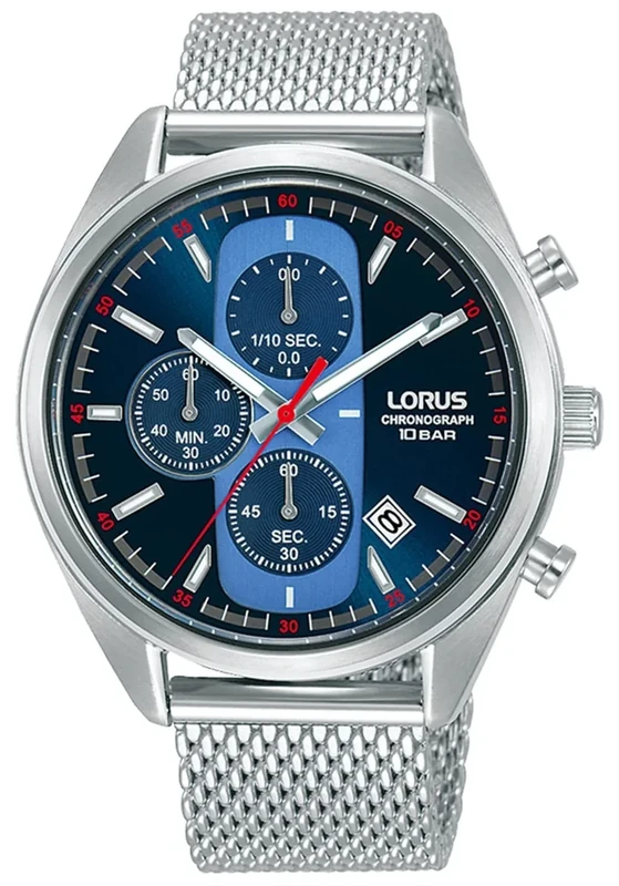 Lorus Mens Analogue Quartz Watch with Stainless Steel Bracelet RM353GX9