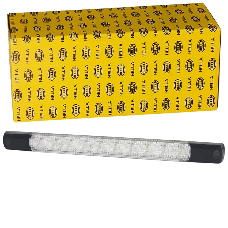 HELLA 2SB 980 887-261 Rearlight - Strip Lamp - LED - 24V - mounting/Bolted - Lens Colour: transparent - Cable: 2500mm - Plug: open cable ends - left/right - Quantity: 1
