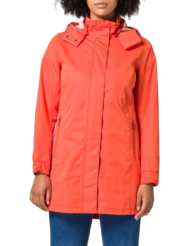 camel active Women's Wear 3108045408 Jacket, Orange, 44