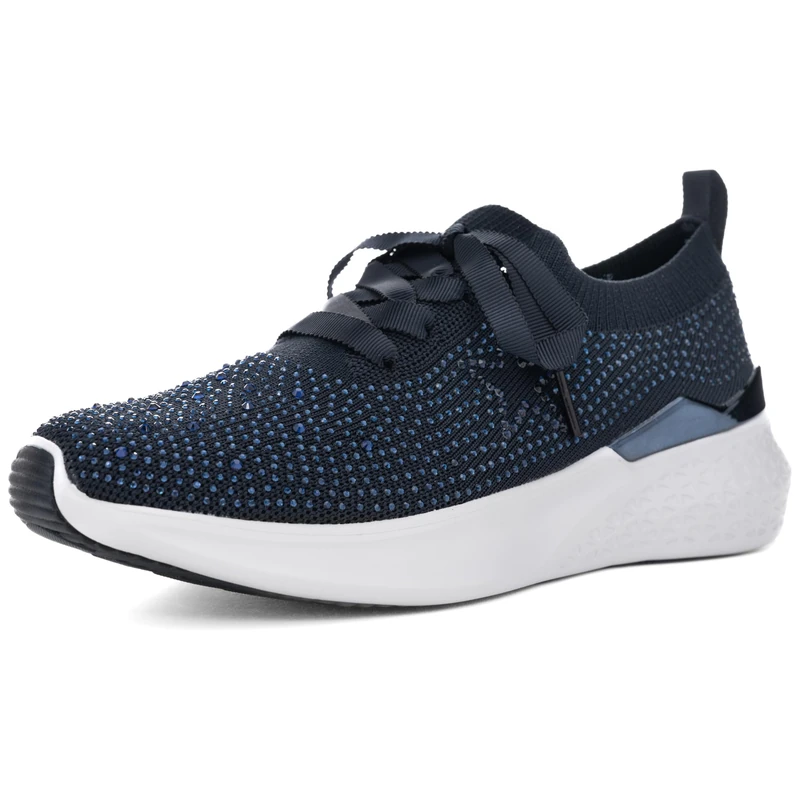 ara Women's Maya Sneaker, Blue, 9 UK