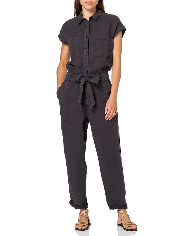 camel active Women's 309928/5411 Dress, Black, 14