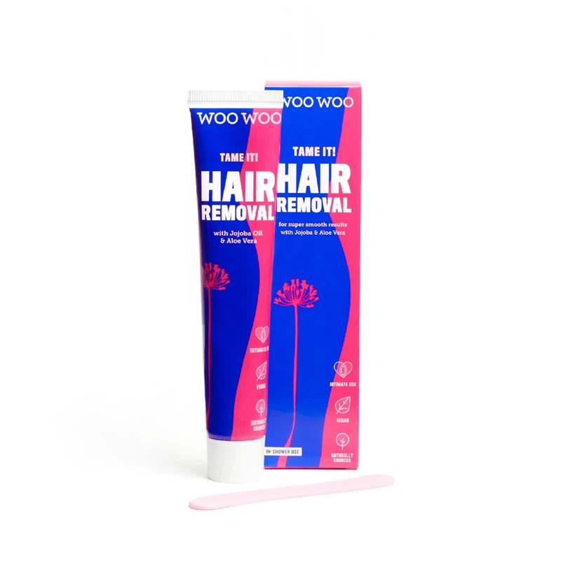 WooWoo Tame It! Intimate Hair Removal Cream - Painless Vegan
