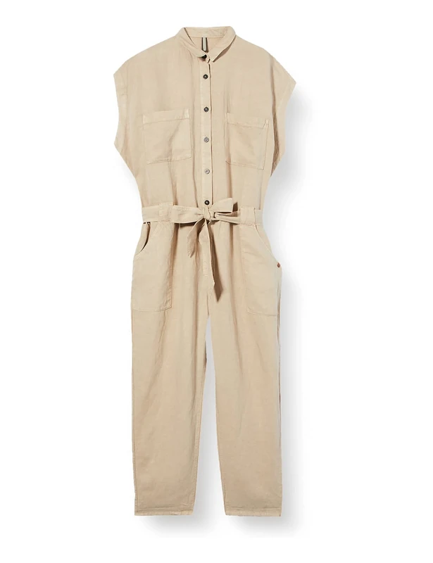 Camel Active Womenswear Women's 3099285411 Dress, Sand, 6