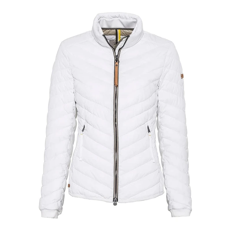 Camel Active Womenswear Women's 3304105R48 Jacket, White, 46