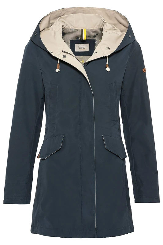camel active Women's Wear 3104105R77 Jacket, Navy, 40