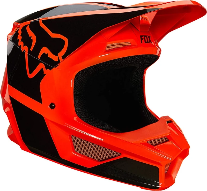 Fox V1 Revn Helmet Orange Xs