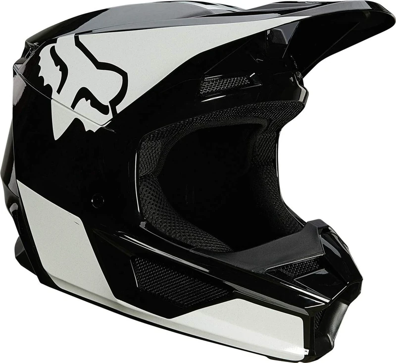 Fox V1 Revn Helmet Black/White L