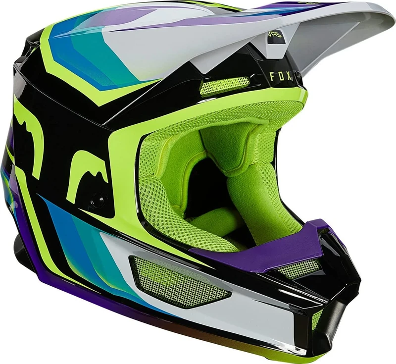 Fox V1 Tro Helmet Aqua L